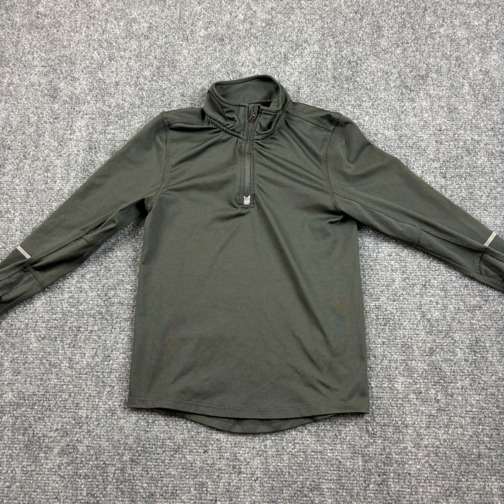 WES AND WILLY Boys 1/4 Zip Charcoal Grey Baselayer size: 4T